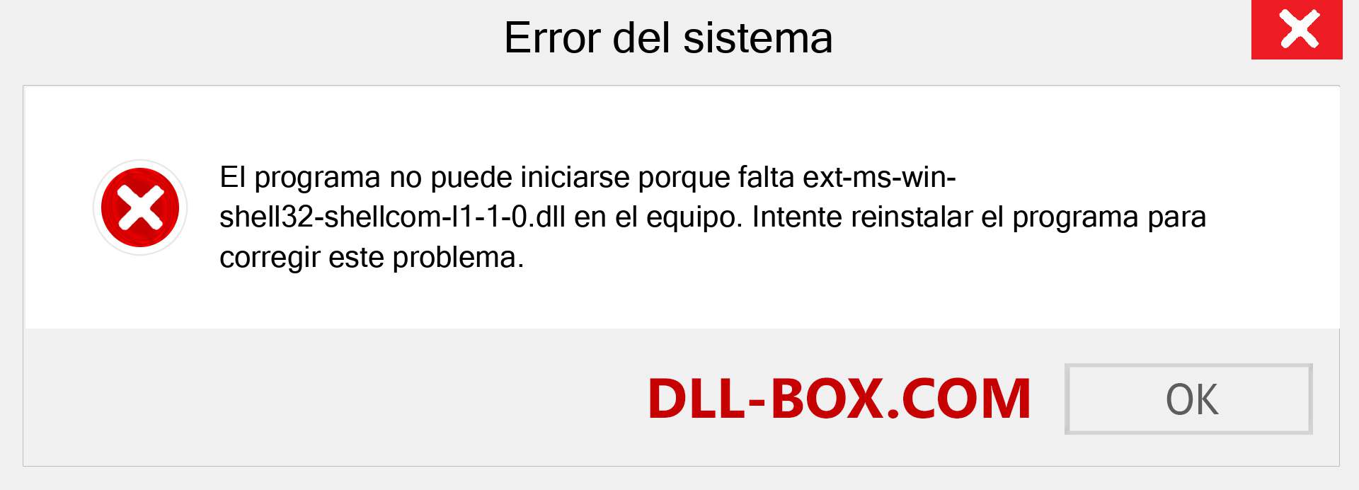 ¿Falta el archivo ext-ms-win-shell32-shellcom-l1-1-0.dll ?. Descargar para Windows 7, 8, 10 - Corregir ext-ms-win-shell32-shellcom-l1-1-0 dll Missing Error en Windows, fotos, imágenes